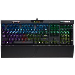 Corsair K70 RGB MK.2 Fekete RGB LED - Cherry MX Red Switch Gamer billentyűzet