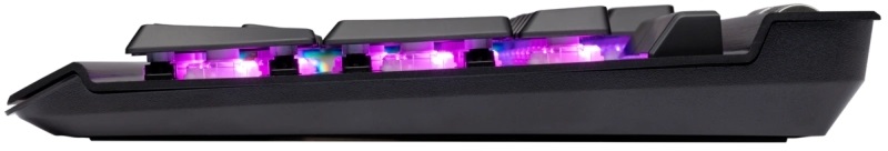 Corsair K70 RGB MK.2 LOW PROFILE RAPIDFIRE Gamer billentyűzet