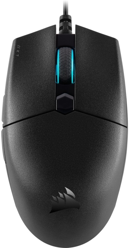 Corsair KATAR PRO RGB Ultra-Light Fekete 12400 DPI Optikai Gamer egér