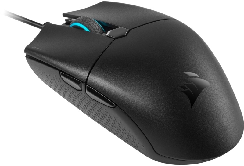 Corsair KATAR PRO RGB Ultra-Light Fekete 12400 DPI Optikai Gamer egér