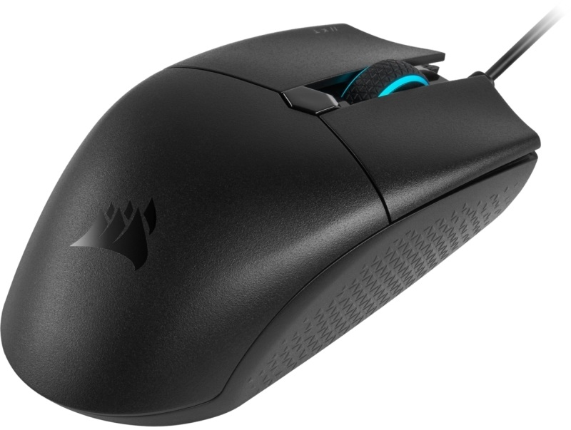 Corsair KATAR PRO RGB Ultra-Light Fekete 12400 DPI Optikai Gamer egér
