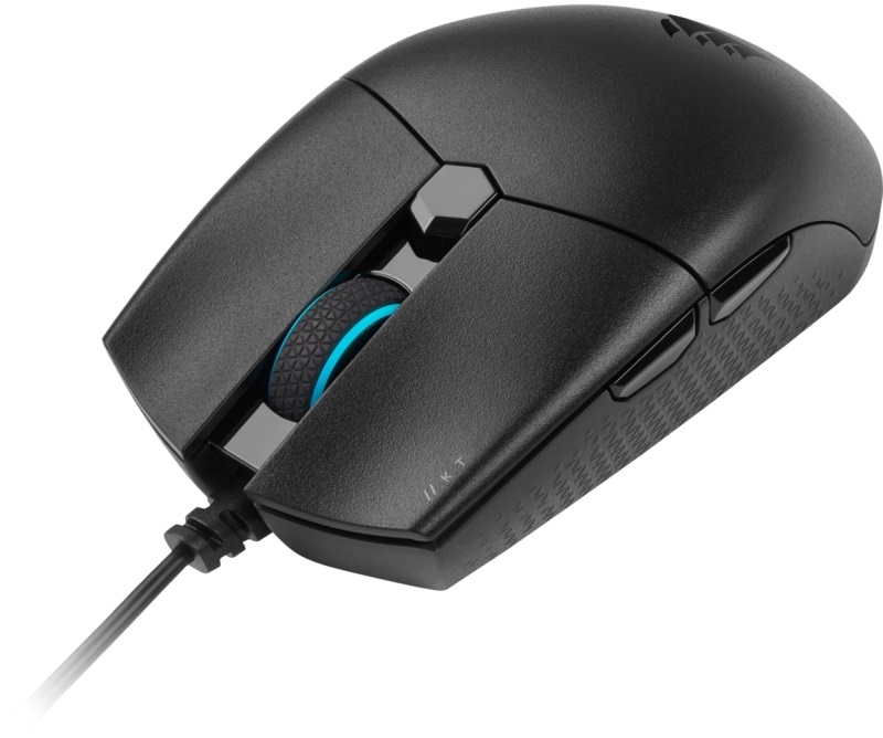 Corsair KATAR PRO RGB Ultra-Light Fekete 12400 DPI Optikai Gamer egér