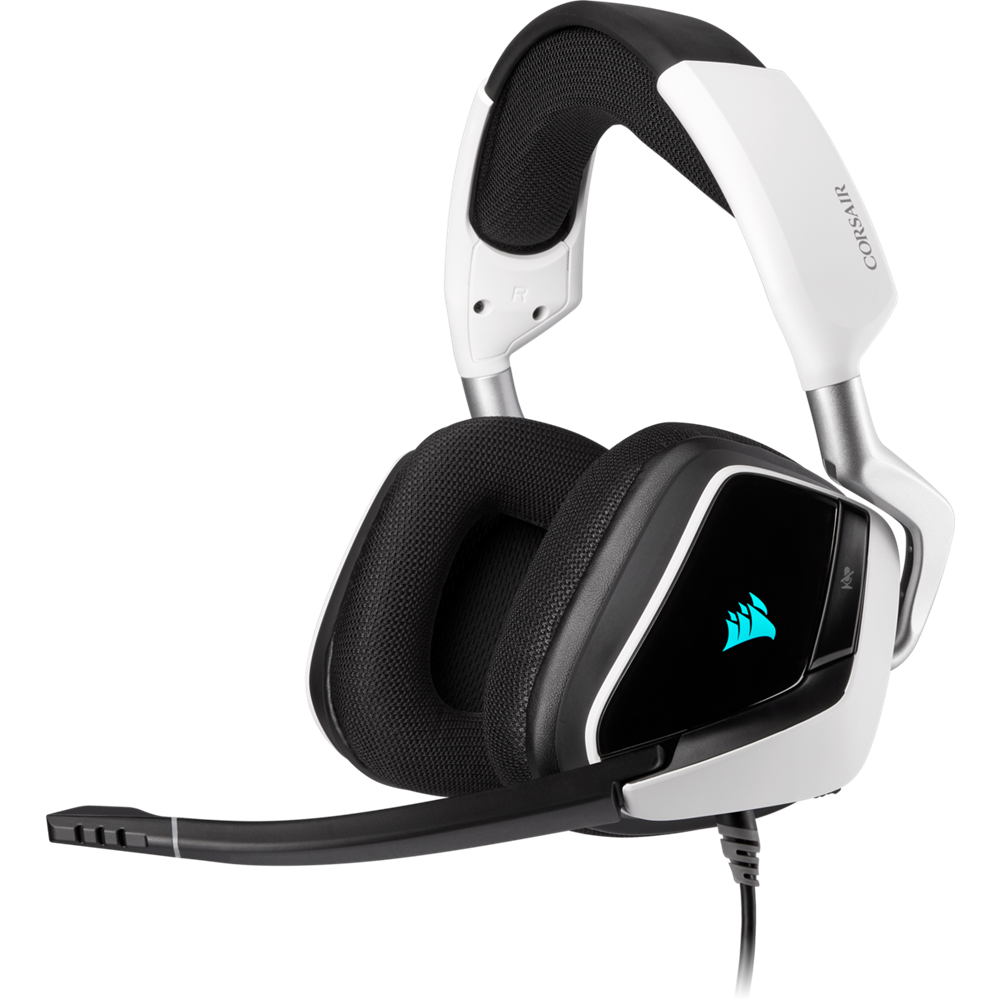 Corsair Void ELITE RGB fehér vezetékes gamer headset