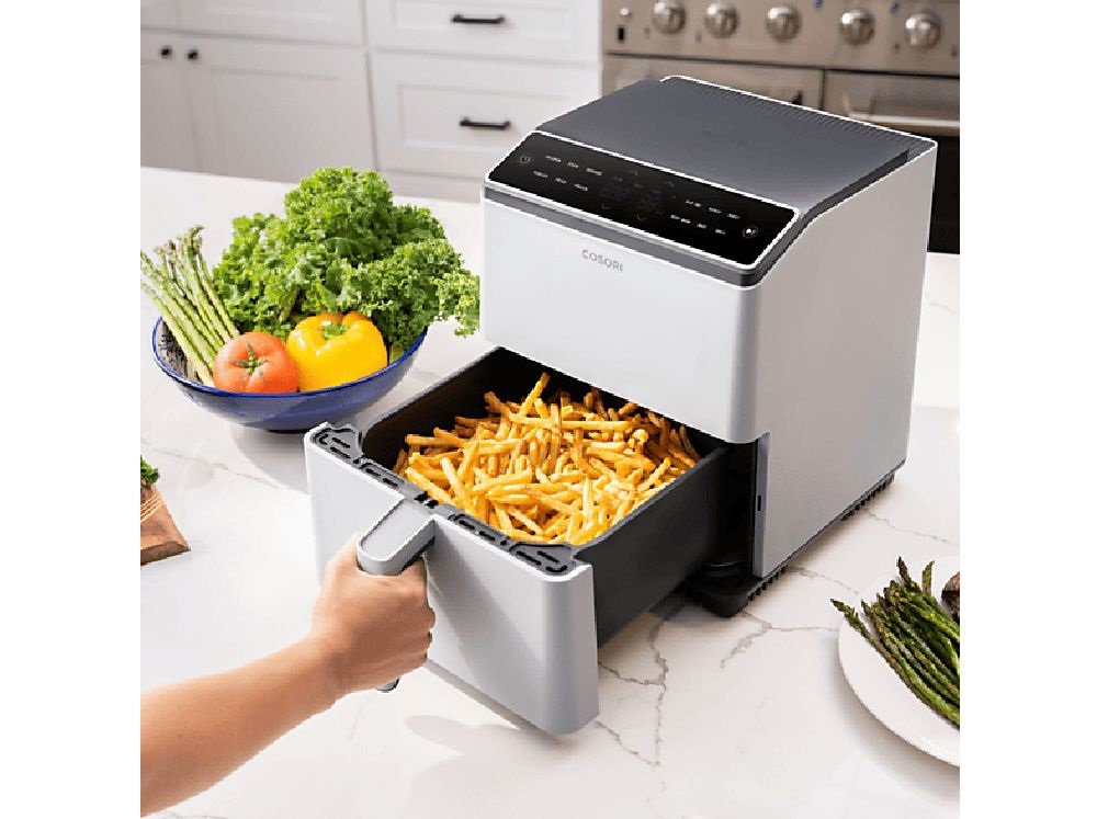 Cosori CAF-P583S-AEUR Dual Blaze szürke 6,4 L forrólevegős sütő