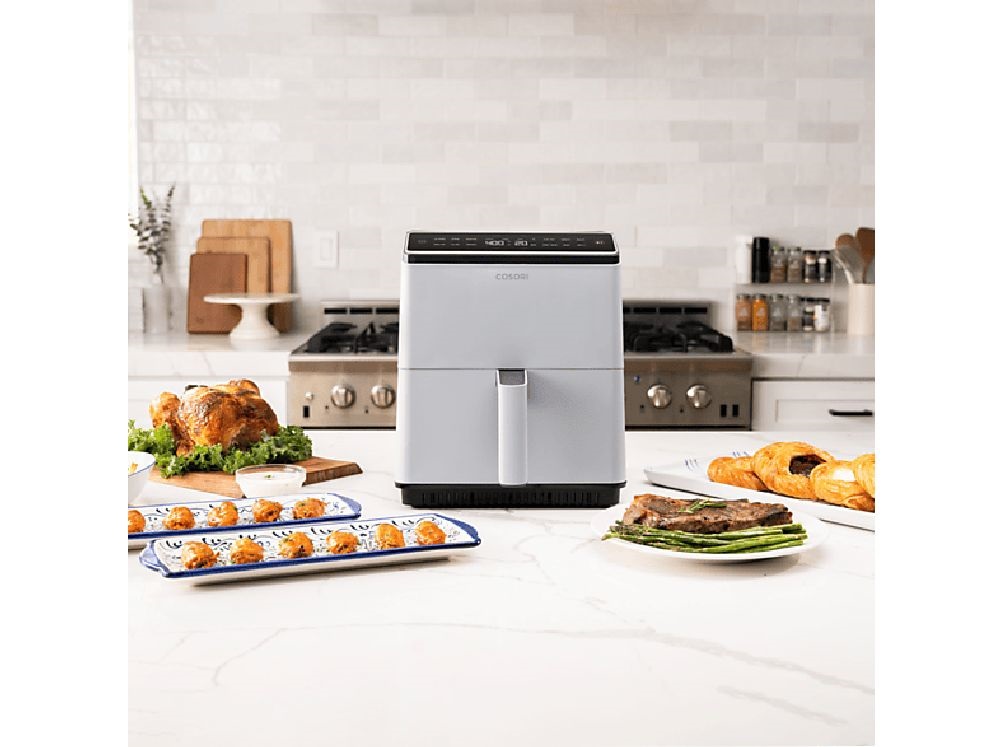 Cosori CAF-P583S-AEUR Dual Blaze szürke 6,4 L forrólevegős sütő