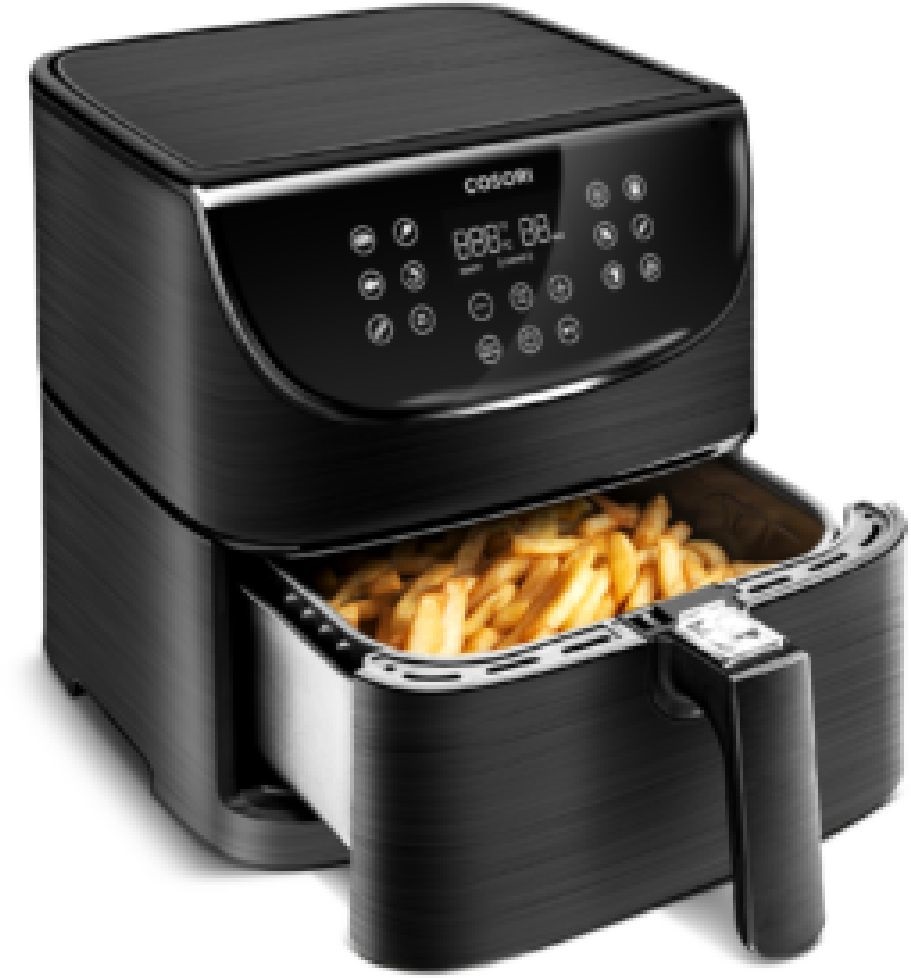 Cosori CP158-AF-RXB Premium fekete 5,5 L forrólevegős sütő