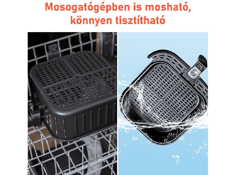 Cosori CP158-AF-RXW Premium fehér 5,5 L forrólevegős sütő
