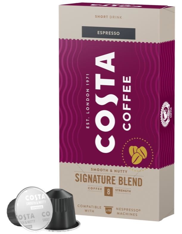 Costa Coffee Medium Espresso Nespresso kompatibilis 10 db kávékapszula