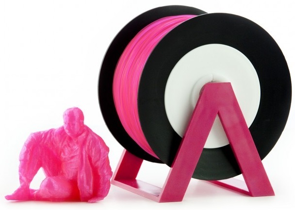 CraftBot 1,75mm PLA Fluoreszkáló Rózsaszín színű Eumakers filament, 1 kg