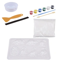 Creative Kids Dinó vagy Űrhajó gipszkiöntő és kifestő szett