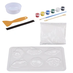 Creative Kids Dinó vagy Űrhajó gipszkiöntő és kifestő szett