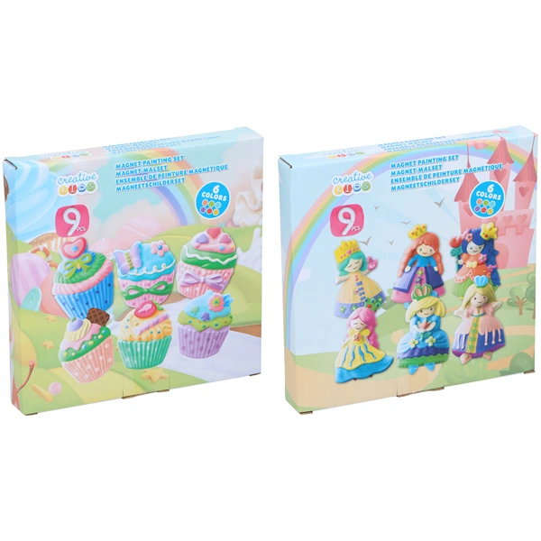 Creative Kids Hercegnő/Sütemény gipszkiöntő és kifestő szett