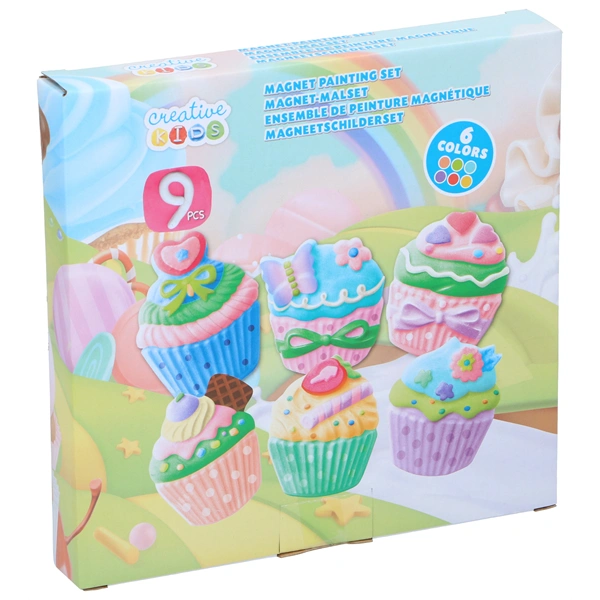 Creative Kids Hercegnő/Sütemény gipszkiöntő és kifestő szett