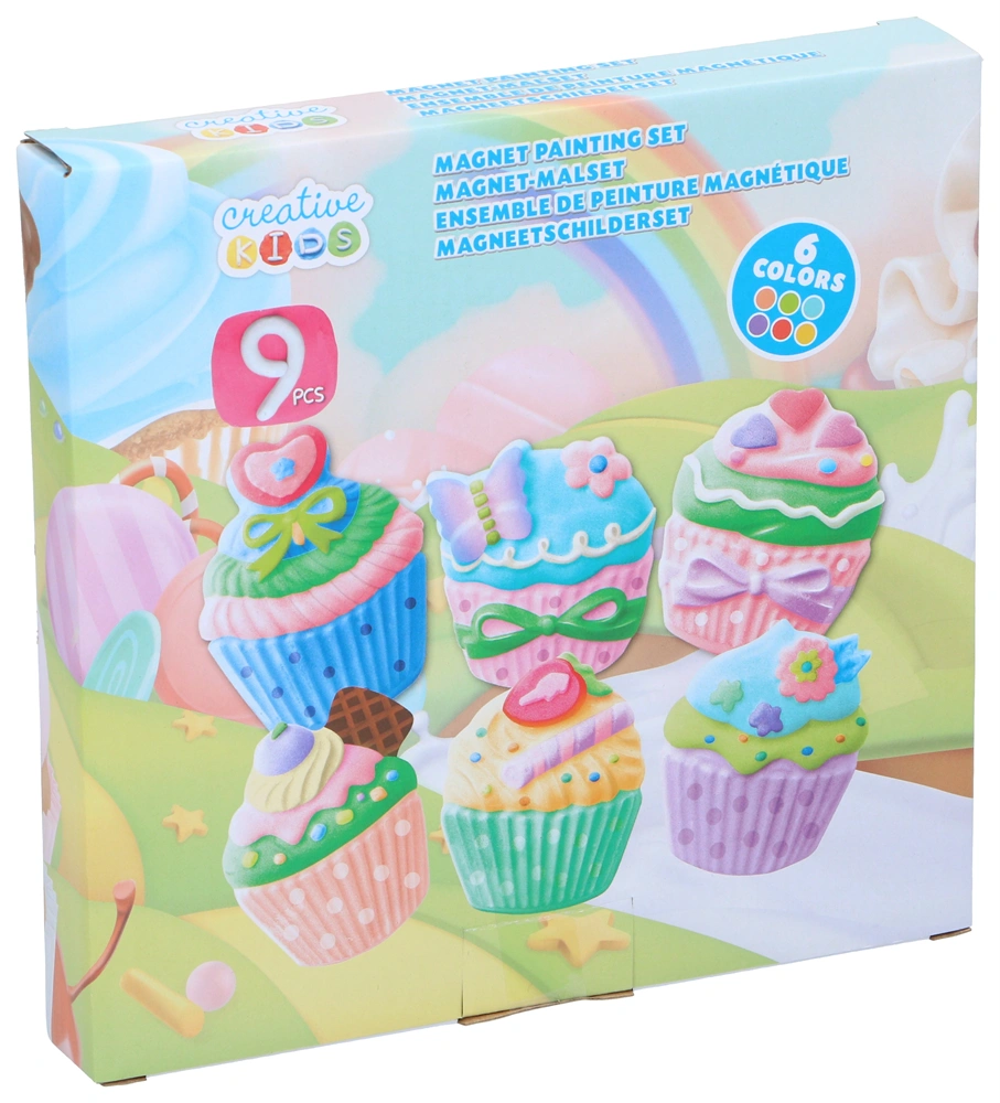 Creative Kids Hercegnő/Sütemény gipszkiöntő és kifestő szett