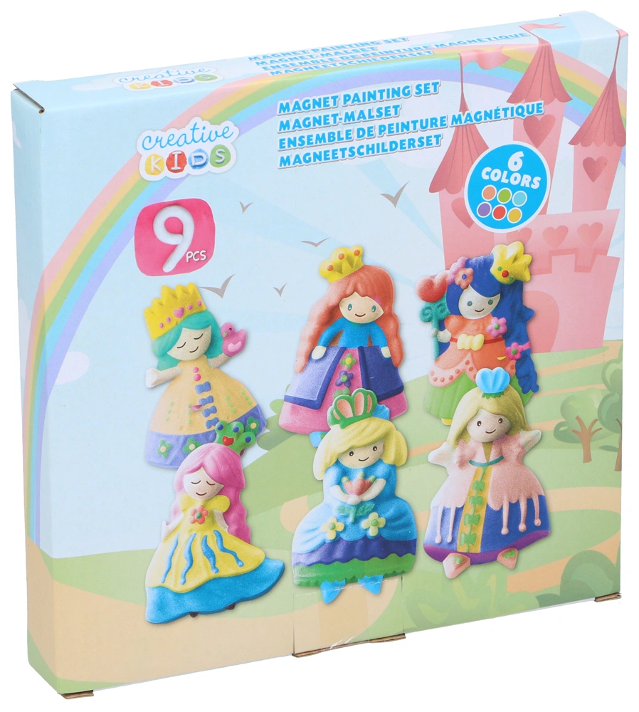 Creative Kids Hercegnő/Sütemény gipszkiöntő és kifestő szett