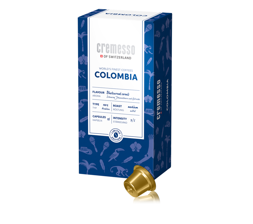 Cremesso Worlds Finest Coffee Colombia 16 db kávékapszula