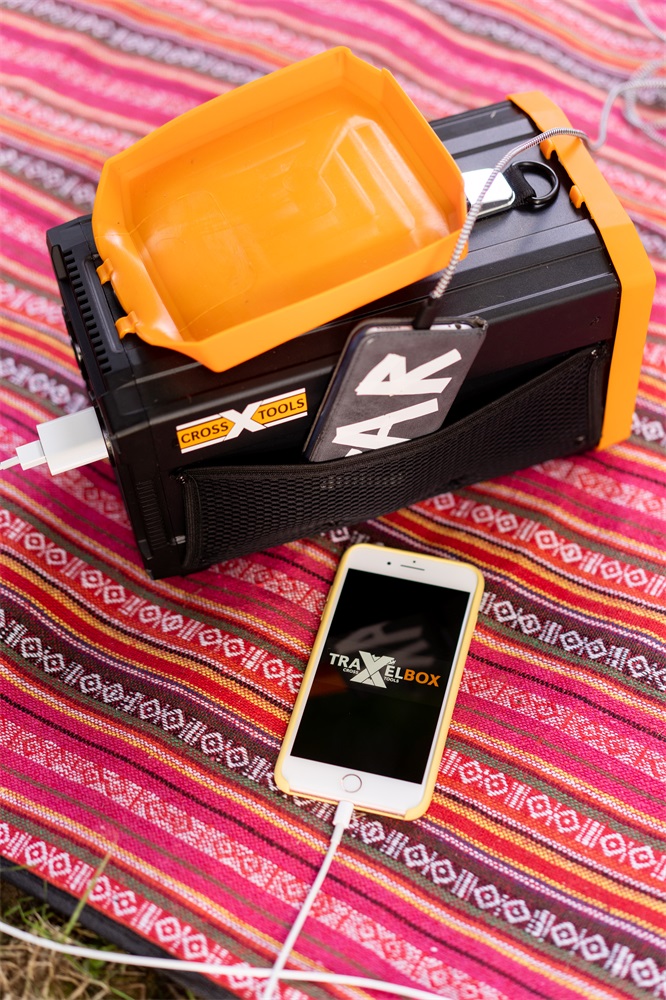Cross Tools TRAVELBOX 500+ hordozható akkumulátorbox