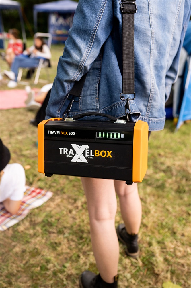 Cross Tools TRAVELBOX 500+ hordozható akkumulátorbox