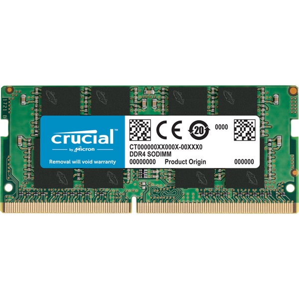 Crucial 4GB/2666MHz DDR-4 (CT4G4SFS8266) notebook memória