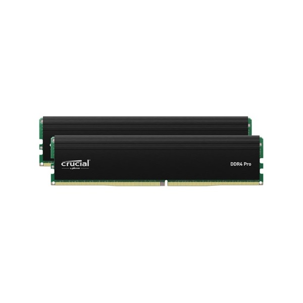 Crucial Pro 32GB 3200MT/s DDR4 memória CL22 Kit of 2 fekete