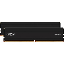 Crucial Pro 32GB 5600MT/s DDR-5 memória CL46 Kit of 2 fekete