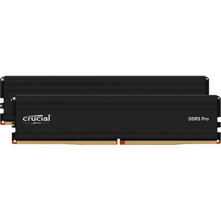 Crucial Pro 32GB 5600MT/s DDR-5 memória CL46 Kit of 2 fekete