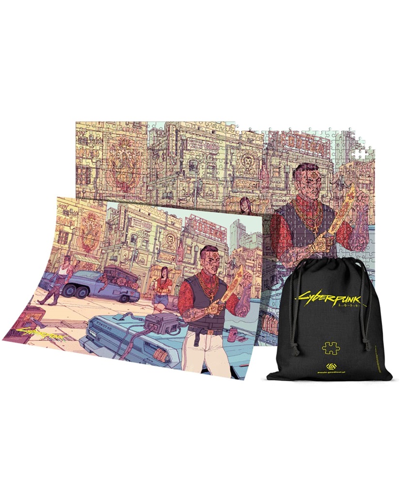 Cyberpunk 2077: Valentinos 1500 darabos puzzle
