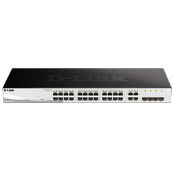 D-Link DGS-1210-24/E 24port GbE LAN 4x GbE RJ45/SFP Combo port Smart switch