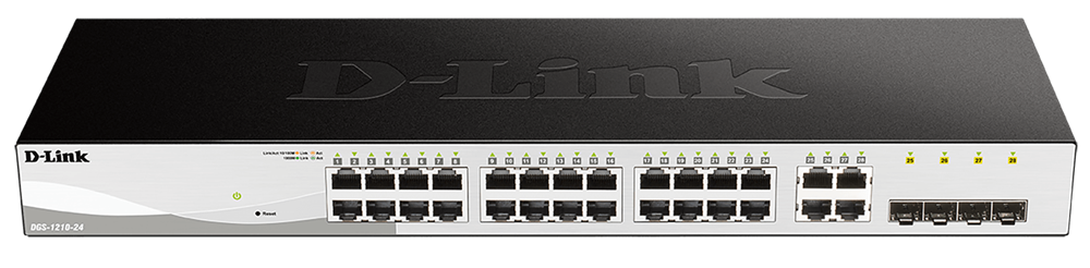 D-Link DGS-1210-24/E 24port GbE LAN 4x GbE RJ45/SFP Combo port Smart switch