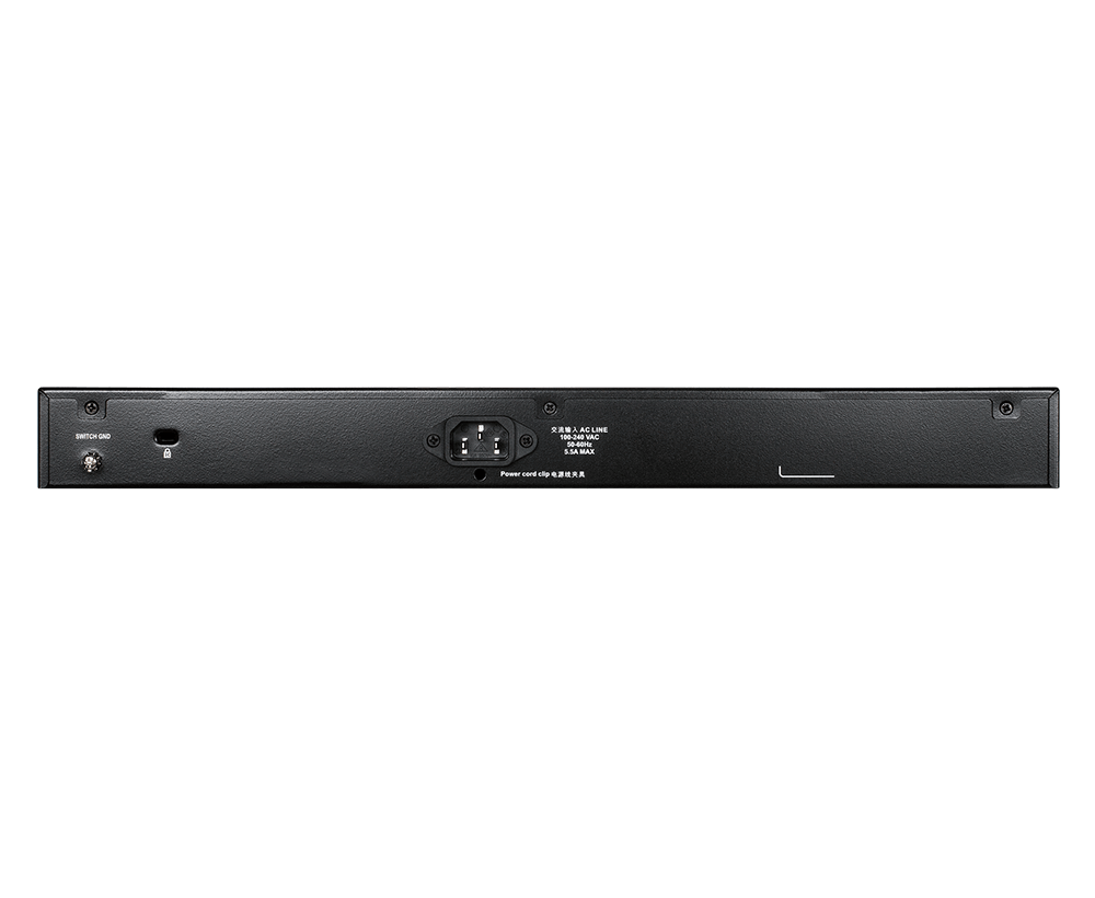 D-Link DGS-1510-28XMP/E 24xGbE PoE LAN 4x10GbE SFP+ port Smart menedzselhető PoE switch