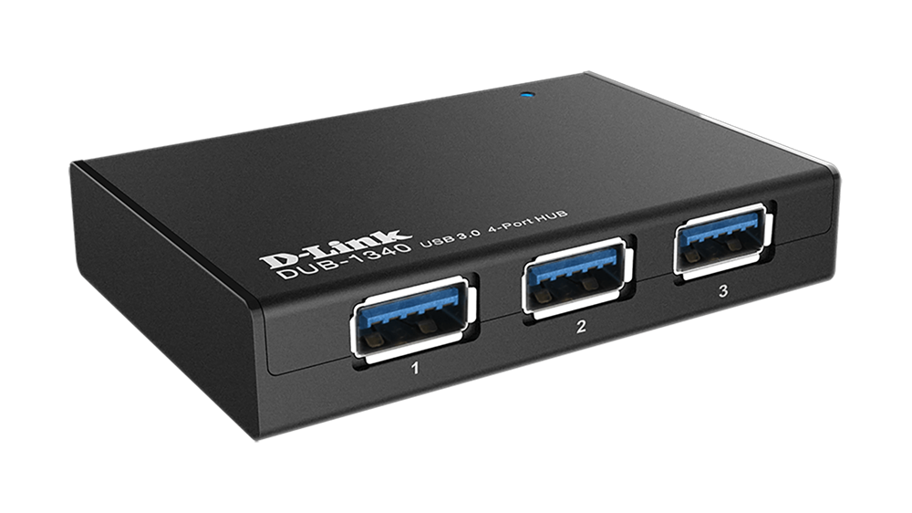 D-Link DUB-1340 4 portos SuperSpeed USB 3.0 HUB