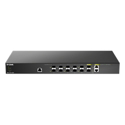 D-Link DXS-1210-12SC/E 10x 10GbE SFP+ 2x 10GbE SFP+/10G Base-T combo port L2 smart menedzselhető switch