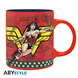 DC Comics "Wonder Woman Action" 320ml bögre