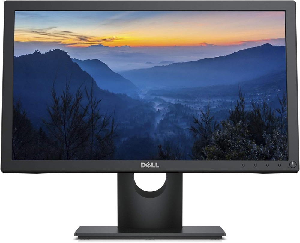 DELL 18,5" E1916H 5MS V WXGA TN DP/VGA fekete monitor
