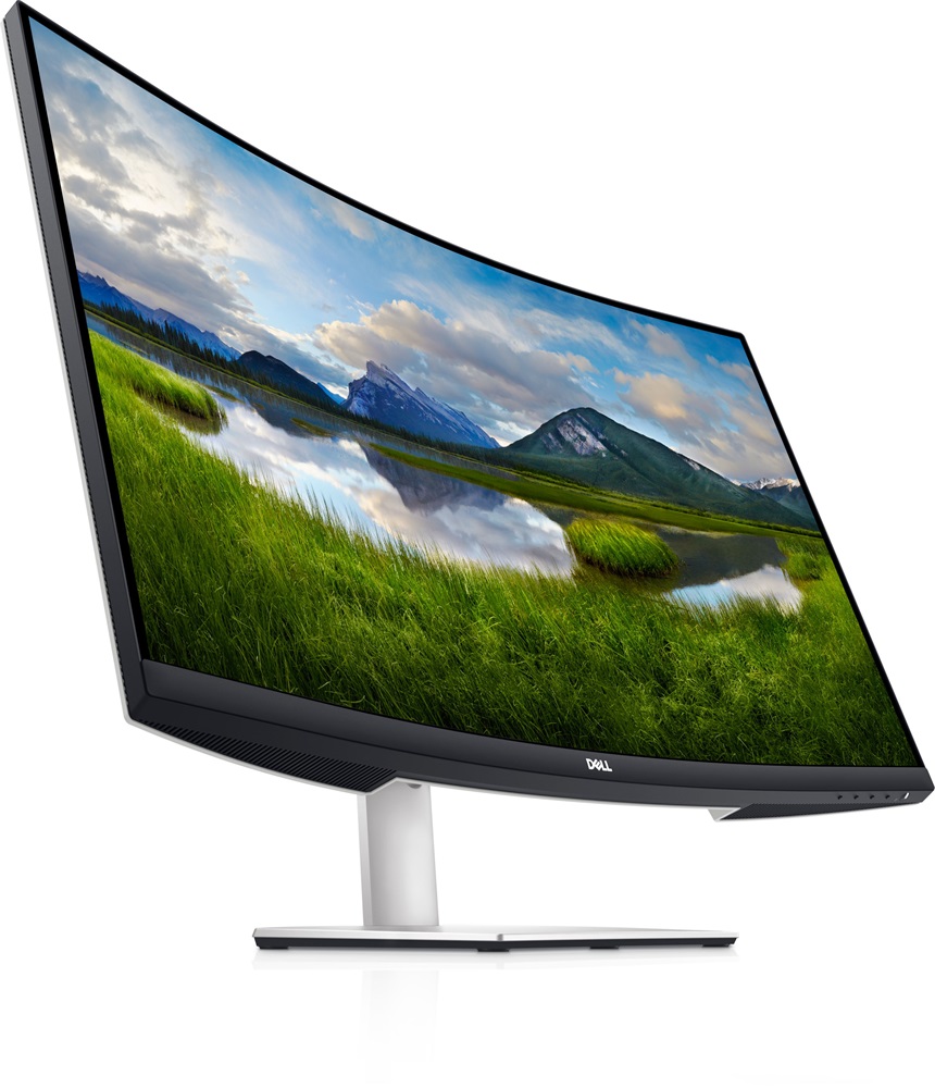 DELL 31,5" S3221QSA 4K UHD VA DP/HDMI/USB ívelt gamer monitor