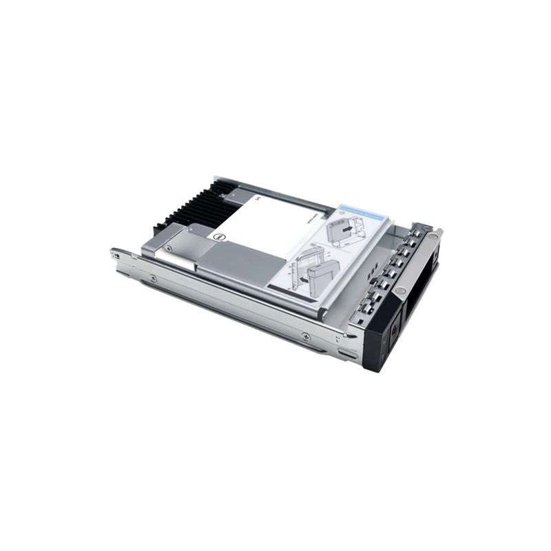 DELL ISG 345-BJRL 800GB SSD up to SAS 24Gbps FIPS-140 Mixed Use512e 2.5in with 3.5in HYB carrier, 3DWPD, CK