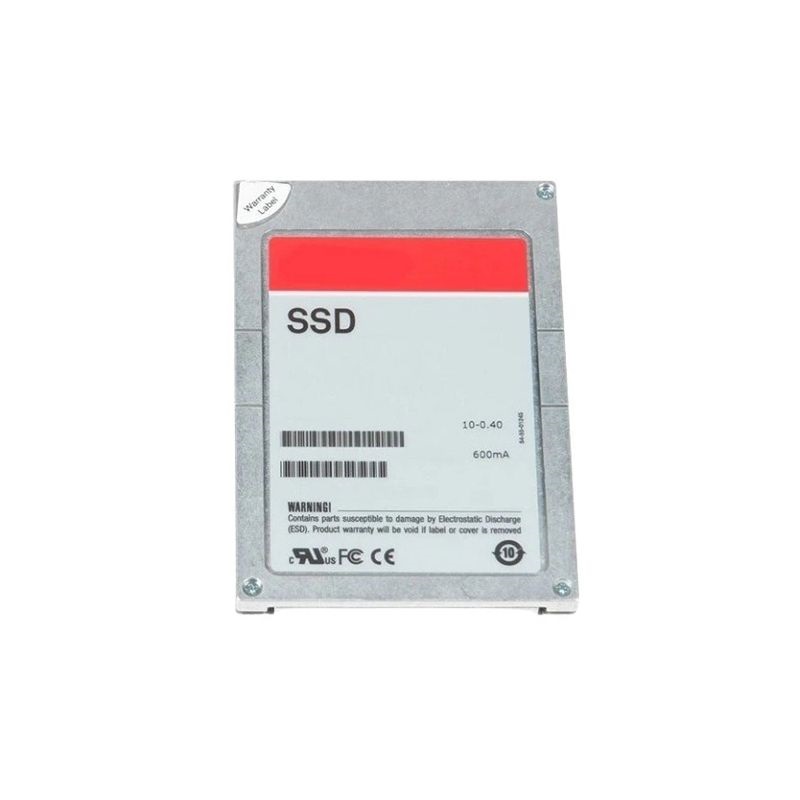 DELL ISG 345-BJTZ 1.6TB SSD up to SAS 24Gbps FIPS-140 Mixed Use 512e 2.5in with 3.5in HYB carrier, 3DWPD, CK