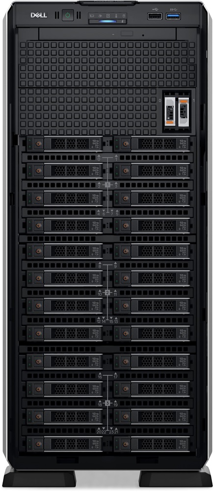 DELL ISG PowerEdge T550/Intel Xeon Silver 4309Y/16GB/1x480GB SSD