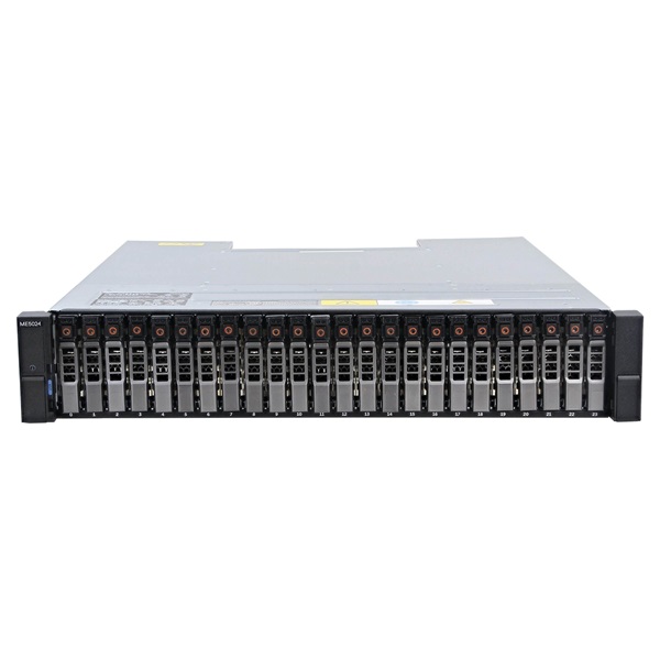 DELL ISG PowerVault ME5024/2x2.4TB HDD/32Gb FC TyPowerEdge-B 8 Port Dual Controller