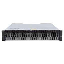 DELL ISG PowerVault ME5024/2x2.4TB HDD/32Gb FC TyPowerEdge-B 8 Port Dual Controller