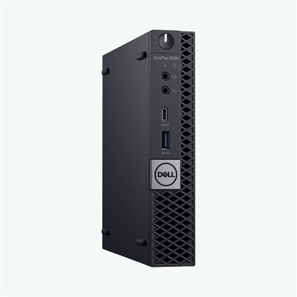 DELL OptiPlex 5060 Micro/i5-8500T/16GB/256GB/Win Pro COA/fekete asztali számítógép (Használt A+)