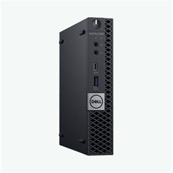 DELL OptiPlex 5060 Micro/i5-8500T/16GB/512GB/Win Pro COA/fekete asztali számítógép (Használt A+)