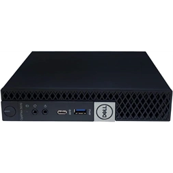 DELL OptiPlex 5070 Micro/i5-9th/8GB/256GB/Win Pro COA/fekete asztali számítógép (Használt A+)