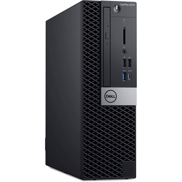 DELL OptiPlex 5070 SFF/i5-9500/16GB/512GB/Win Pro COA/fekete asztali számítógép (Használt A+)