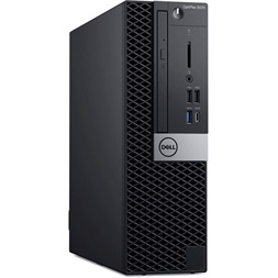 DELL OptiPlex 5070 SFF/i5-9500/8GB/256GB/Win Pro COA/fekete asztali számítógép (Használt A+)