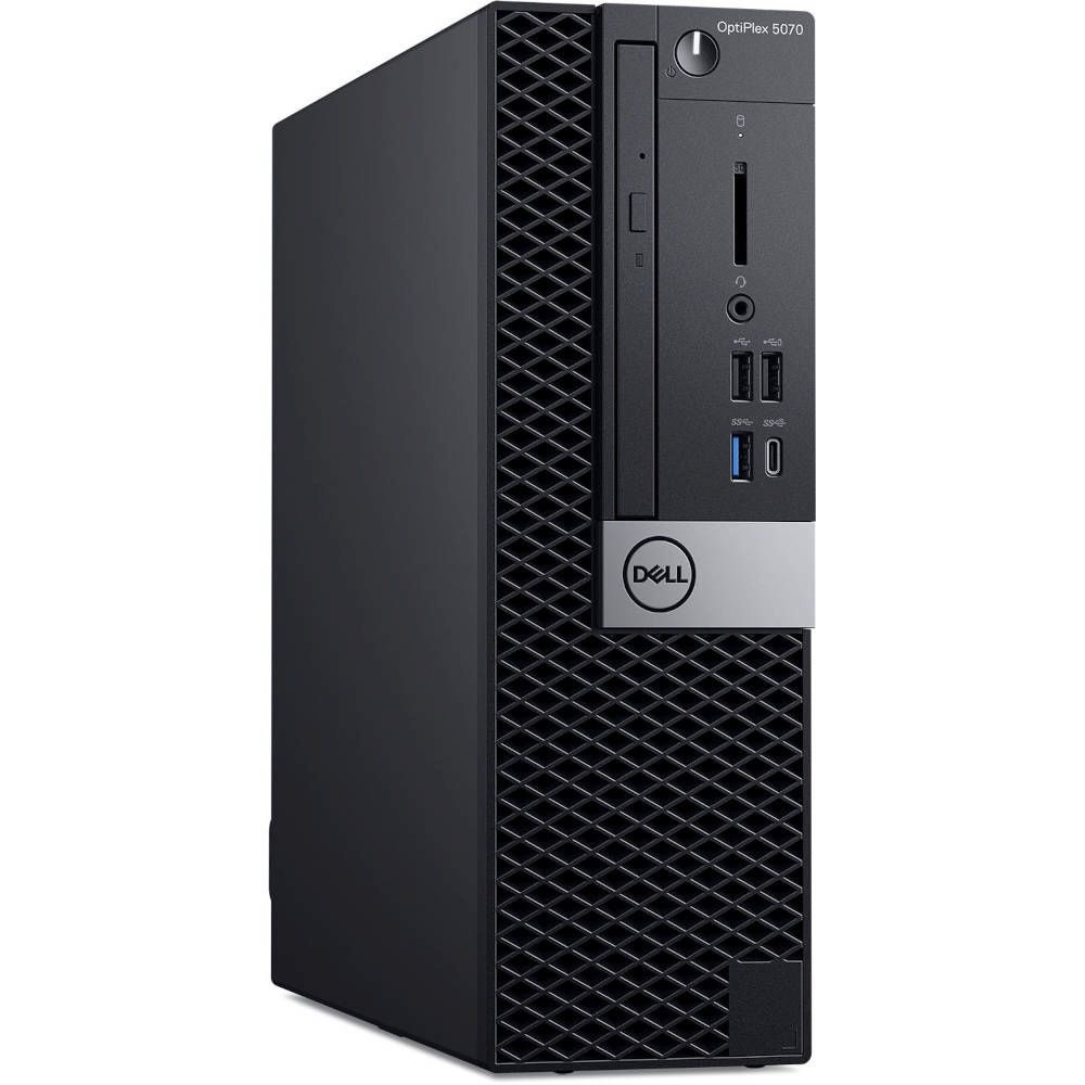 DELL OptiPlex 5070 SFF/i5-9500/8GB/256GB/Win Pro COA/fekete asztali számítógép (Használt A+)
