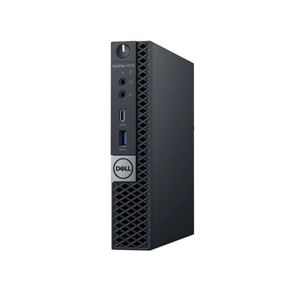 DELL OptiPlex 7070 Micro/i5-9500T/16GB/256GB/Win Pro COA/fekete asztali számítógép (Használt A+)
