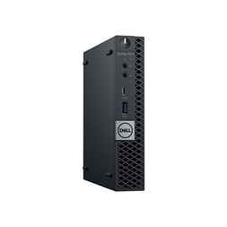 DELL OptiPlex 7070 Micro/i5-9500T/16GB/256GB/Win Pro COA/fekete asztali számítógép (Használt A+)