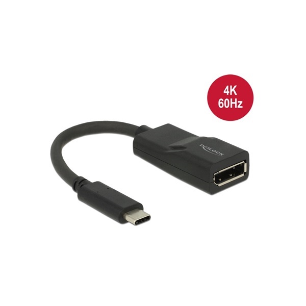 Delock 64151 Átalakító USB Type-C male > DisplayPort female (DP Alt Mode) 4K 60Hz