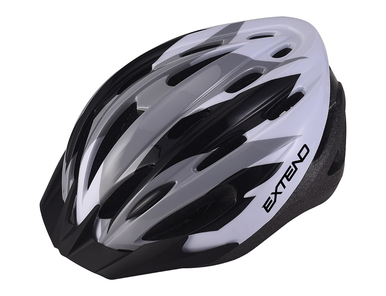 DEMA Extend ELEMENT fehér 55-58 cm kerékpáros sisak